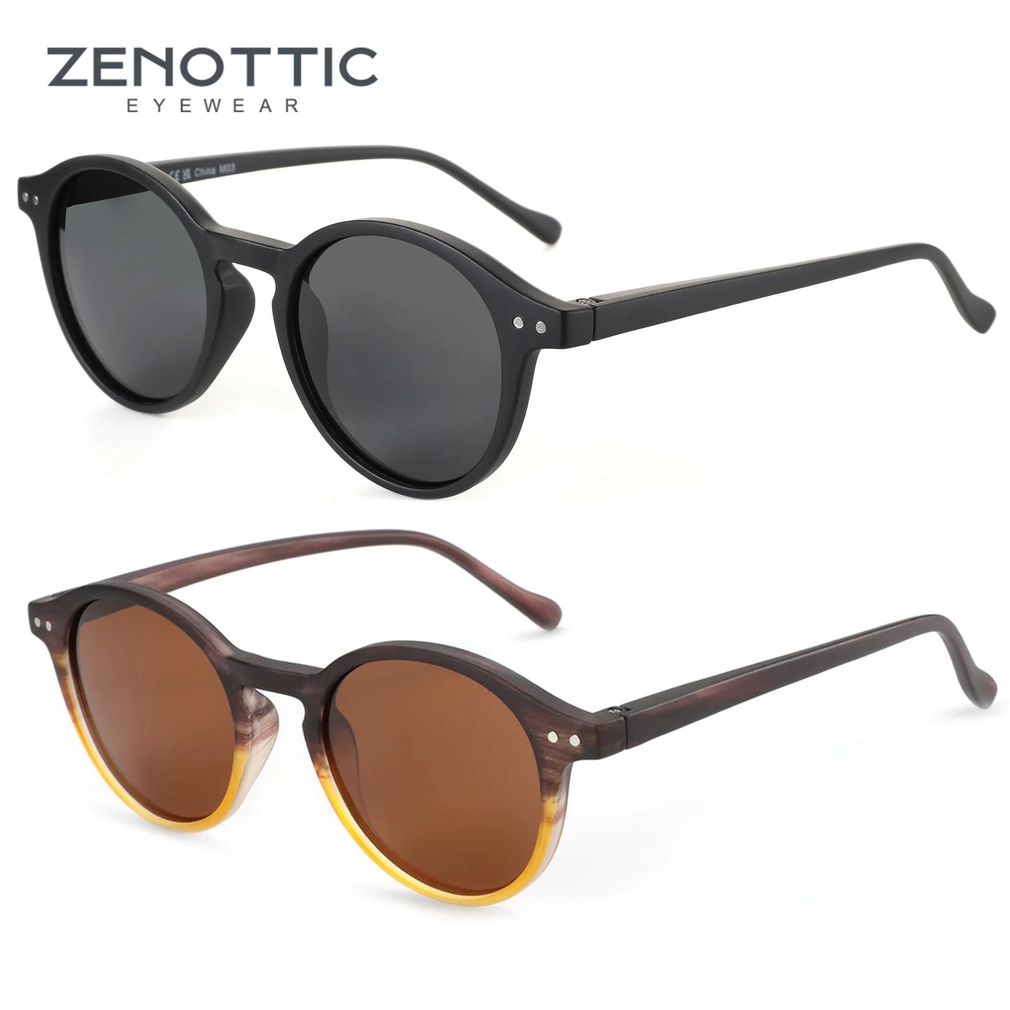 Retro Polarized Sunglasses 2026 2025 Men Women Vintage Small round Frame Sun Glasses Polarized Lens UV400 Goggles Shade