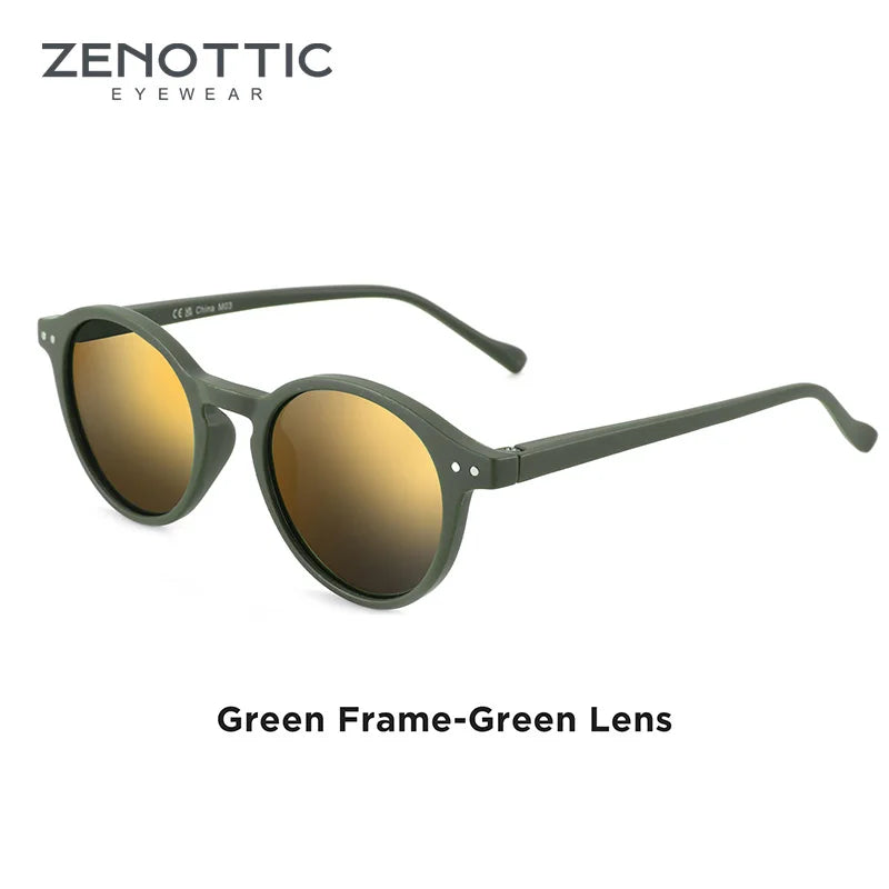 Retro Polarized Sunglasses 2026 2025 Men Women Vintage Small round Frame Sun Glasses Polarized Lens UV400 Goggles Shade