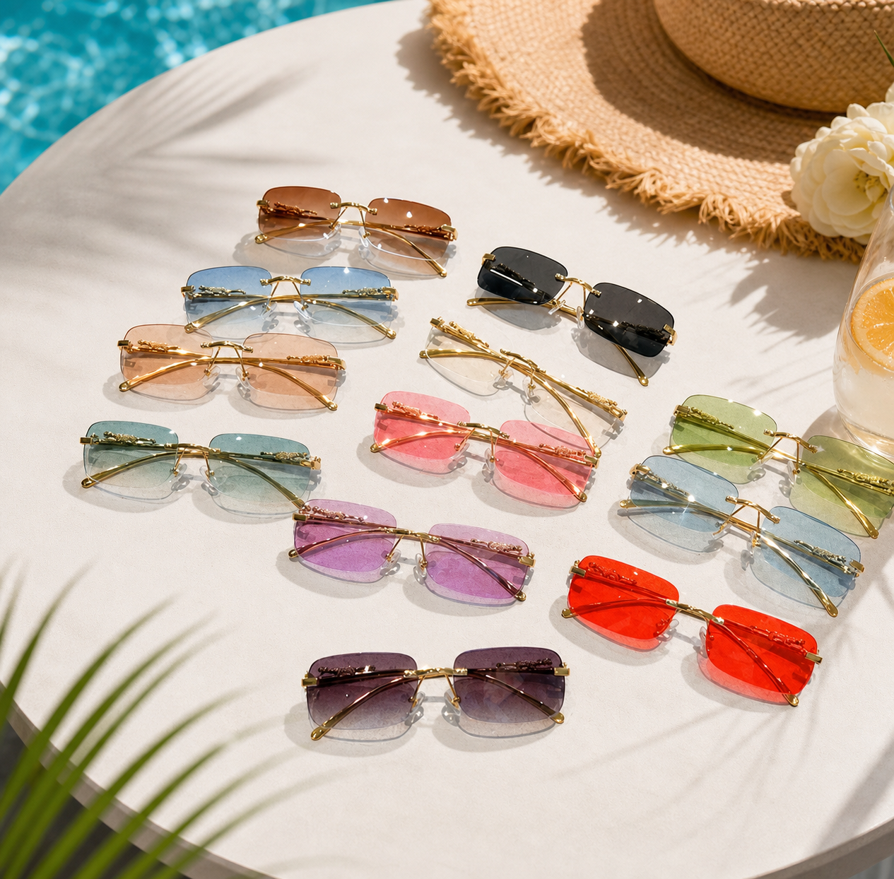 Lunettes solelines M1 sans monture