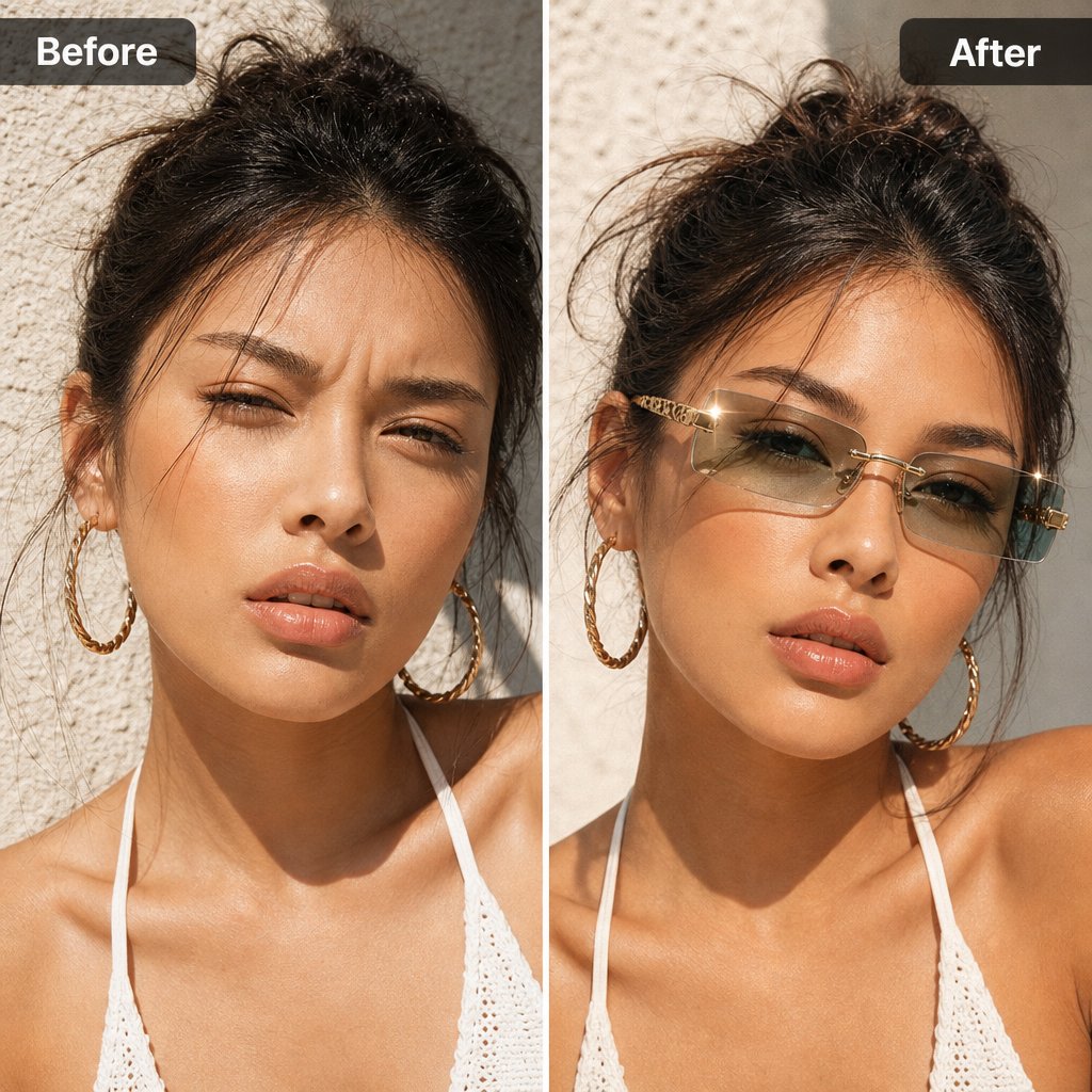 Lunettes solelines M1 sans monture